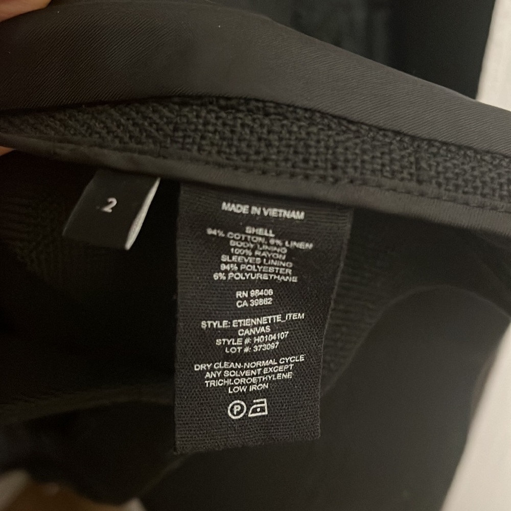 Theory Black Blazer - Picture 3 of 3